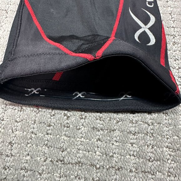 CW-X Shorts Womens Pull On Padded Muscle Support Compression Drawstring Black S - Picture 4 of 14